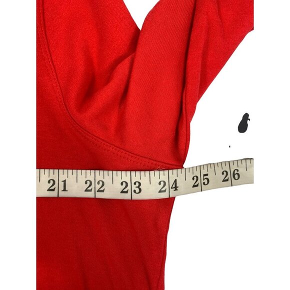 Westbound Women's Cherry Red Long Sleeve Top - Picture 4 of 5